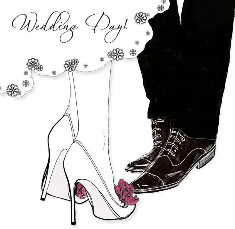 Clear Creations Karnet Swarovski Kwadrat Cl1204 Ślub Buty