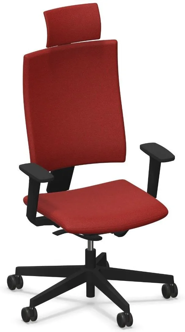 Nowy Styl Fotel 4Me Soft Seat Hrua Mechanizm Sfb1 Czarny Dla Osób Wysokich