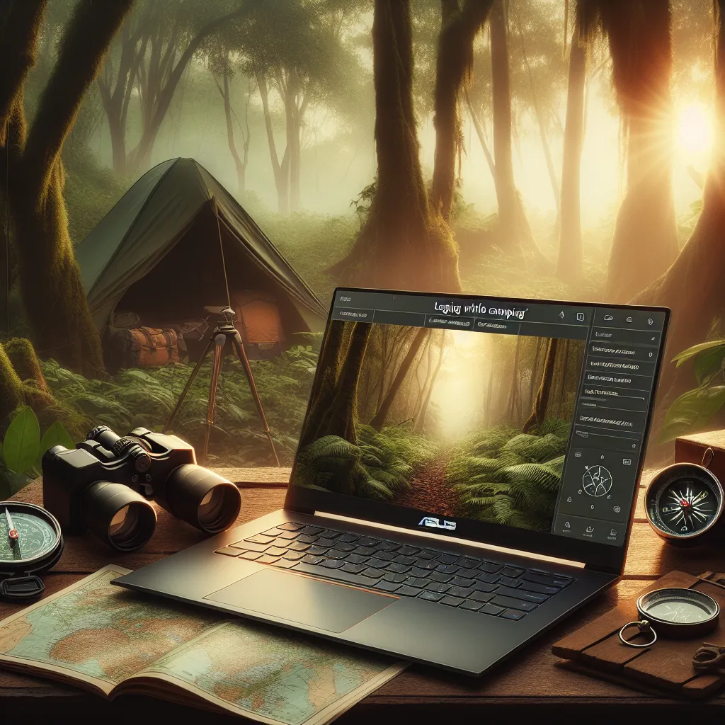 Odkrywaj naturę z Asus: poradnik dotyczący logowania podczas wycieczki kempingowej
